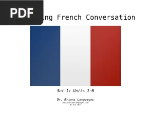 Mastering French Conversation - Set 1