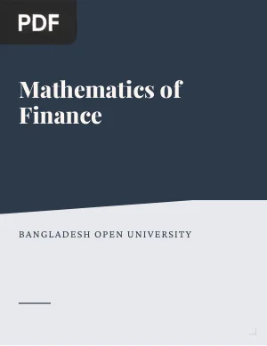 Mathematics of Finance