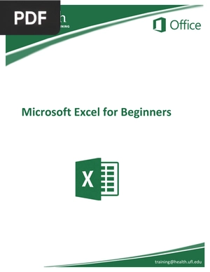 Microsoft Excel for Beginners