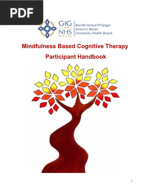 Mindfulness-Based Cognitive Therapy Participant Handbook