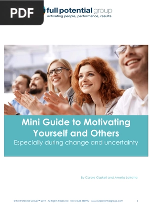 Mini Guide to Motivating Yourself and Others