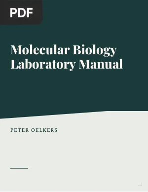 Molecular Biology Laboratory Manual
