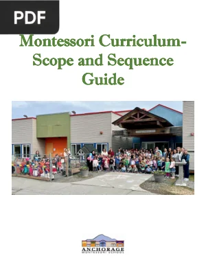 Montessori Curriculum Scope and Sequence Guide