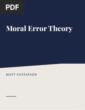 Moral Error Theory