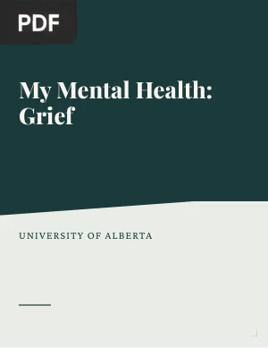 My Mental Health: Grief