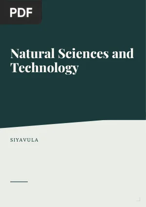 Natural Sciences and Technology