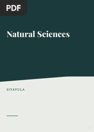 Natural Sciences