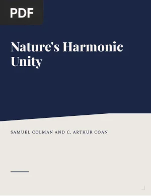 Nature's Harmonic Unity