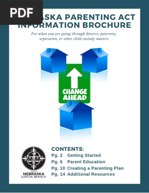 Nebraska Parenting Act Information Brochure
