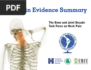 Neck Pain Evidence Summary