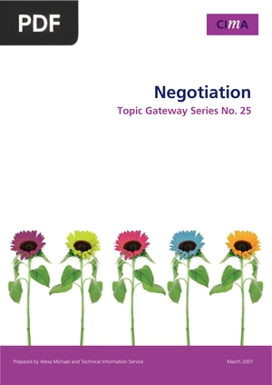 Negotiation - Topic Gateway Series No. 25