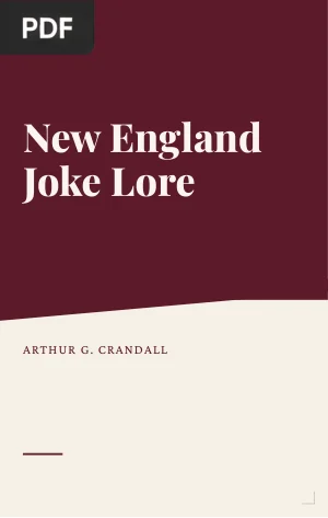 New England Joke Lore: The Tonic of Yankee Humor