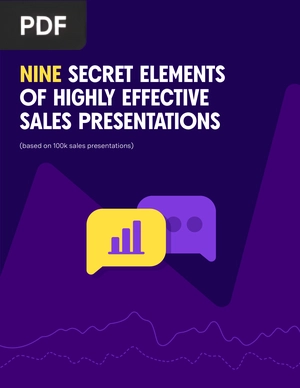 Nine secret elements of highly effective sales presentations
