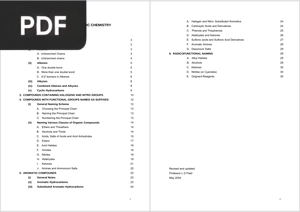 Nomenclature in Organic Chemistry