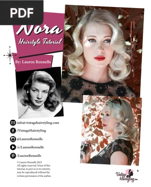 Nora Hairstyle Tutorial