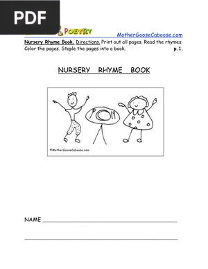 Nursery Rhyme Book