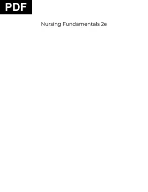 Nursing Fundamentals 2e