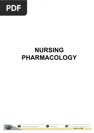 Nursing Pharmacology