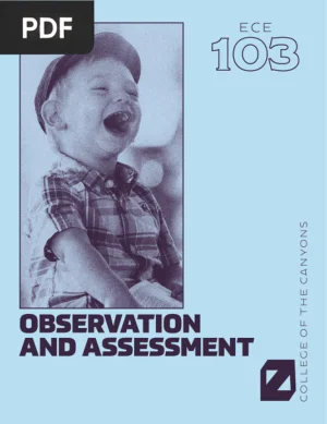 Observation and Assessment in Early Childhood Education