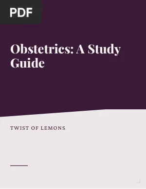 Obstetrics: A Study Guide