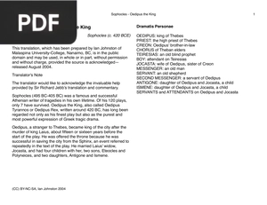 Oedipus the King