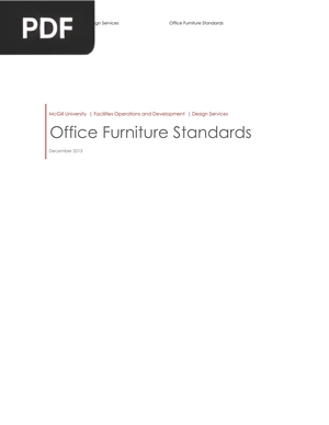 Office Furniture Standards