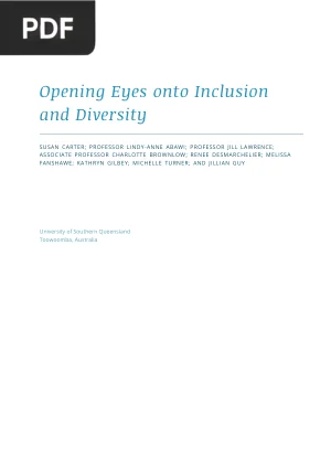 Opening Eyes onto Inclusion and Diversity
