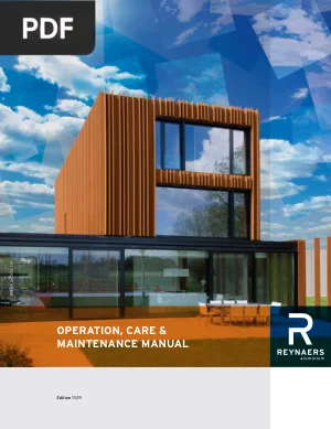 Operation, Care & Maintenance Manual for Aluminium Windows and Doors