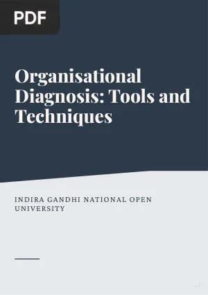 Organisational Diagnosis: Tools and Techniques