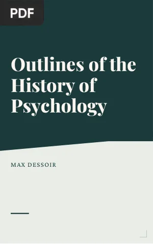 Outlines of the History of Psychology