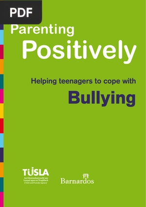 Parenting Positively. Helping teenagers to cope with Bullying