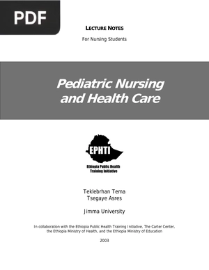 Pediatric Nursing and Health Care
