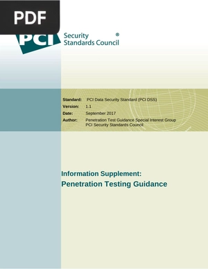 Penetration Testing Guidance