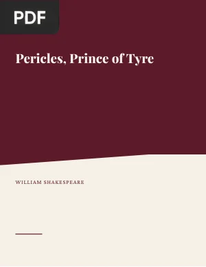 Pericles, Prince of Tyre
