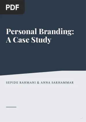 Personal Branding: A Case Study