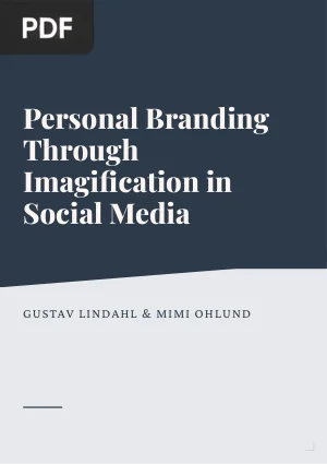 Personal Branding Through Imagification in Social Media