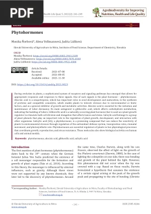 Phytohormones