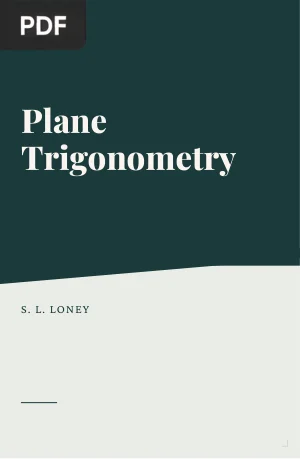 Plane Trigonometry