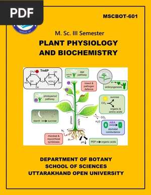 Plant Physiology and Biochemistry