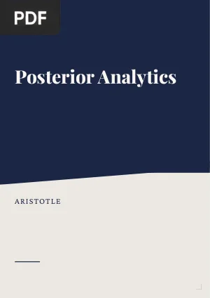 Posterior Analytics