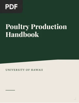 Poultry Production Handbook