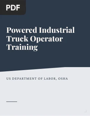 Powered Industrial Truck Operator Training