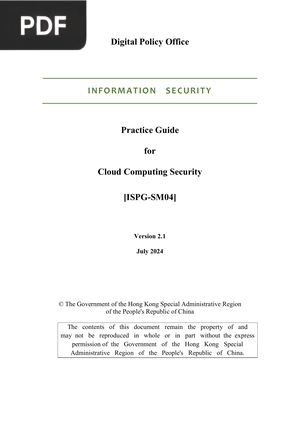 Practice Guide for Cloud Computing Security