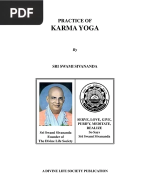 Practice of karma yoga