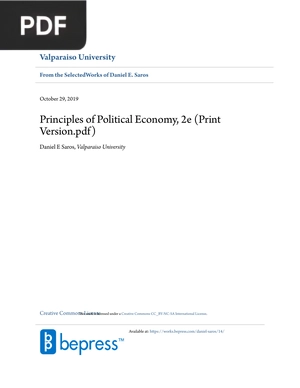 Principles of Political Economy