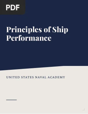 Principles of Ship Performance. Course Notes