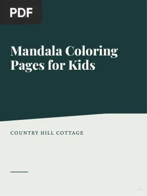 Printable Mandala Coloring Pages For Kids & Students