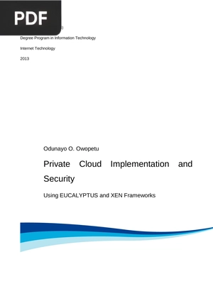 Private Cloud Implementation and Security