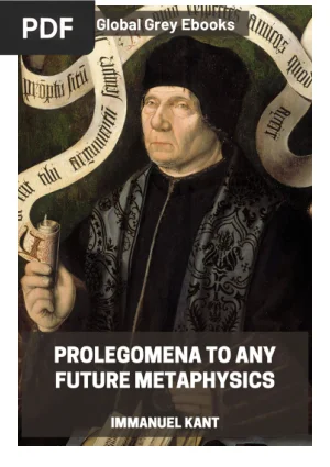 Prolegomena to Any Future Metaphysics