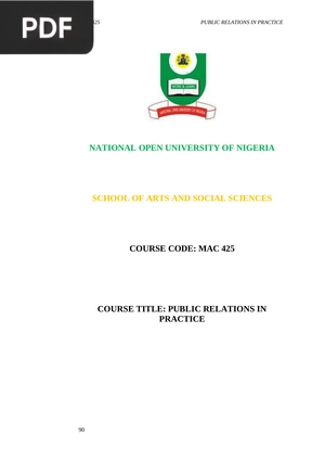 Public Relations in Practice